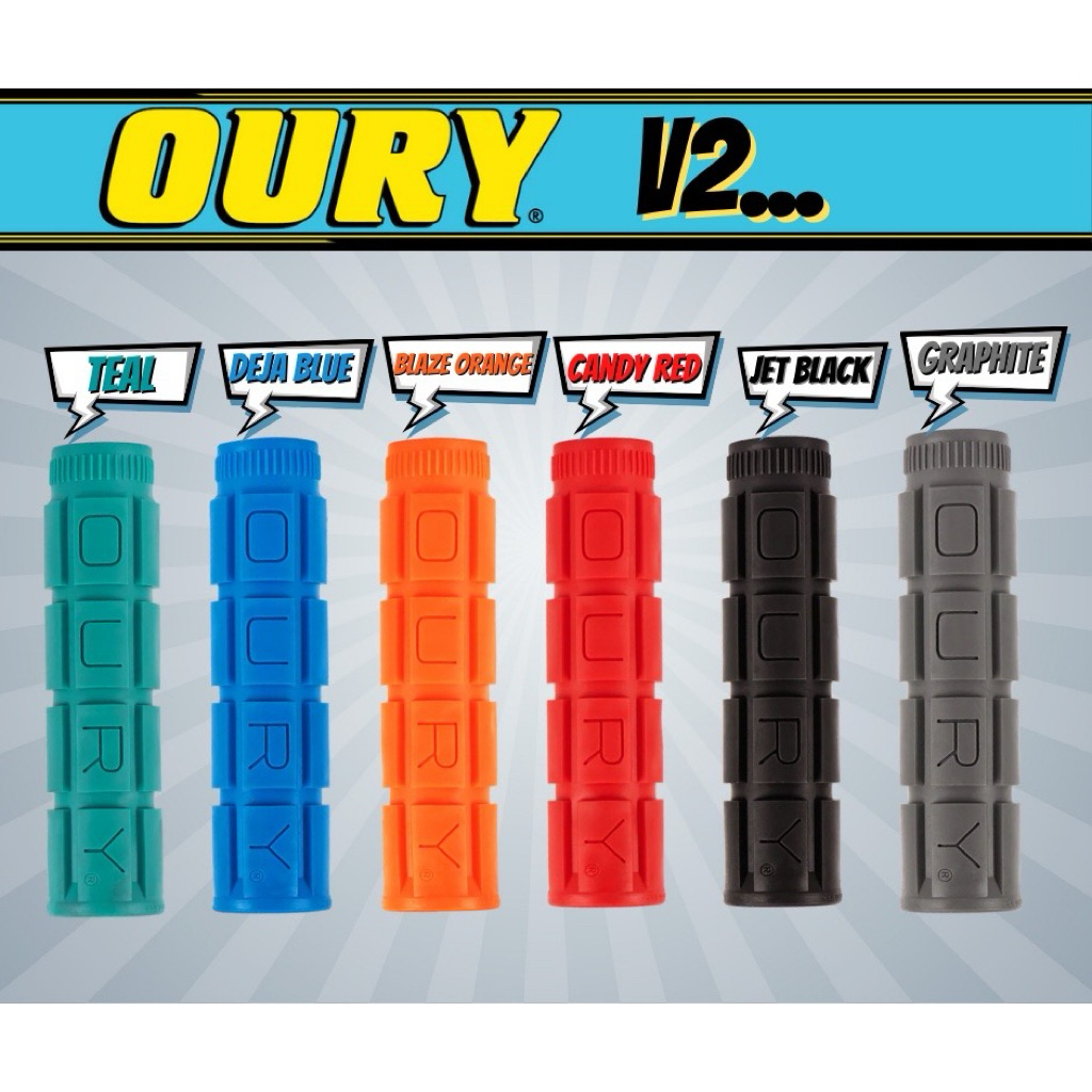 ปลอกแฮนด์จักรยาน Oury grip V2 Made in USA พร้อมส่ง