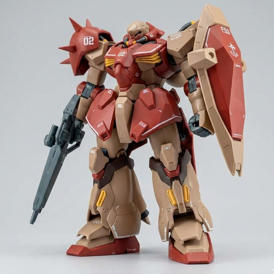 HG 1/144 Messer Type-F01 โมเดลประกอบ หุ่นยนต์ รายละเอียดสวย