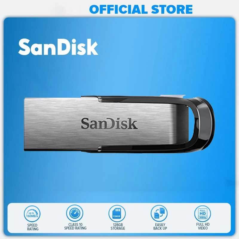 (ส่งด่วน) SANDISK Flash Drive USB 3.0 Ultra Flair 32GB/64GB/128GB/256GB/512GB/1TB (150MB/s) SDCZ73 ของแท้ แฟลชไดร์ฟ