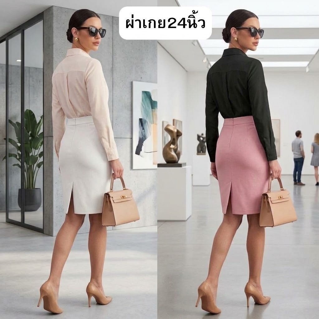 กระโปรง Highness 24 นิ้ว (ผ่าเกย)