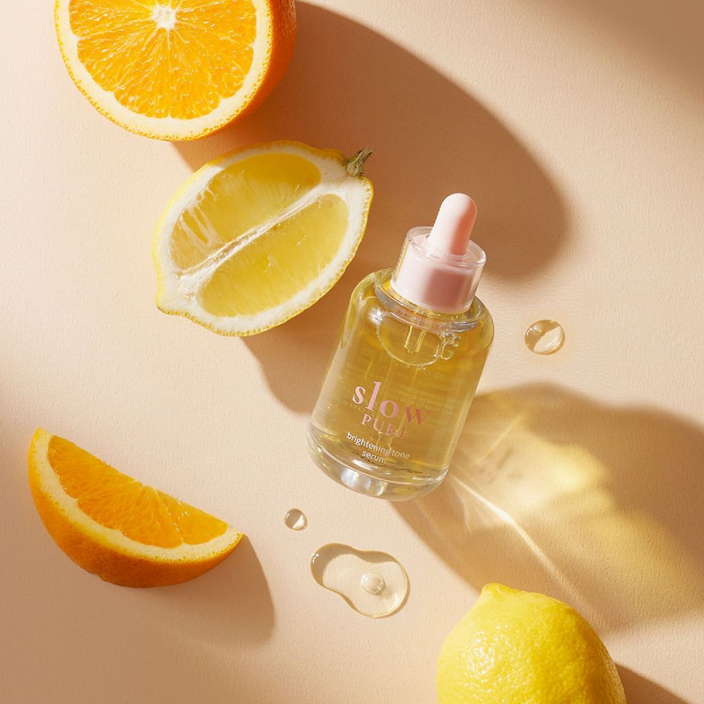 [ SET 2 PCS ] SLOWPURE BRIGHTENING TONE SERUM 50 ml | สโลว์เพียว ไบรท์เทนนิ่ง โทน เซรั่ม — صورة 4