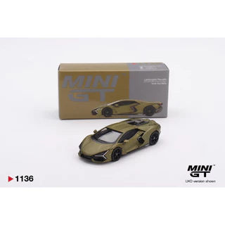 MINI GT | Lamborghini Revuelto Verde Gea Matte 1136