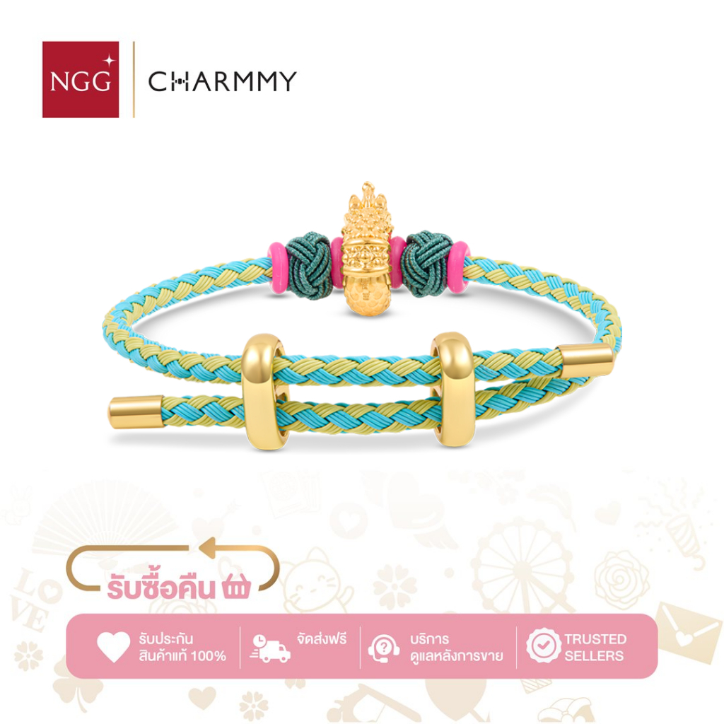 NGG تعليقة ذهب 99.9% ناغا Charmmy — صورة 3