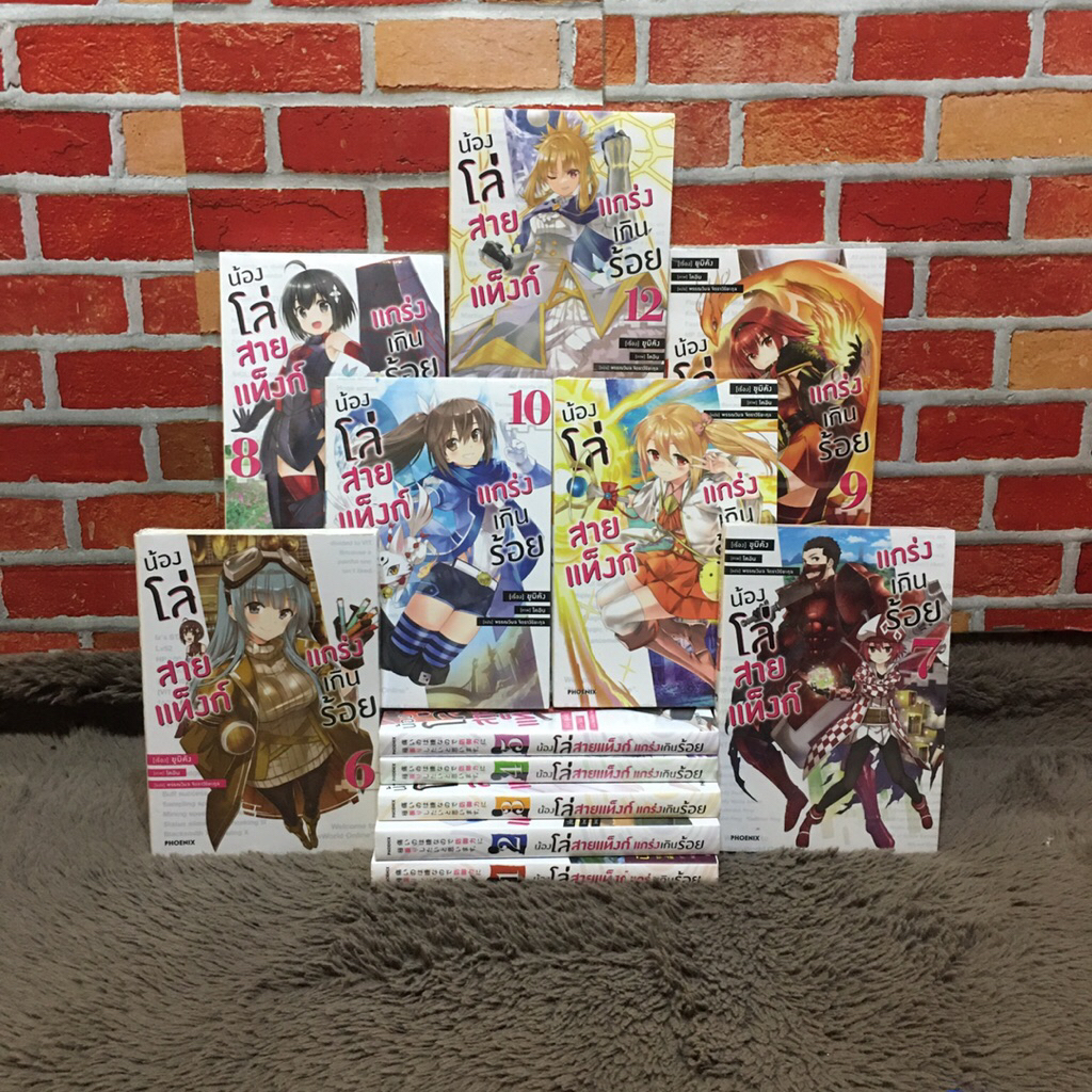 ✨✨หนังสือนิยายLN เรื่อง:  น้องโล่สายแท็งก์แกร่งเกินร้อย 1-12ยังไม่จบ AA3132