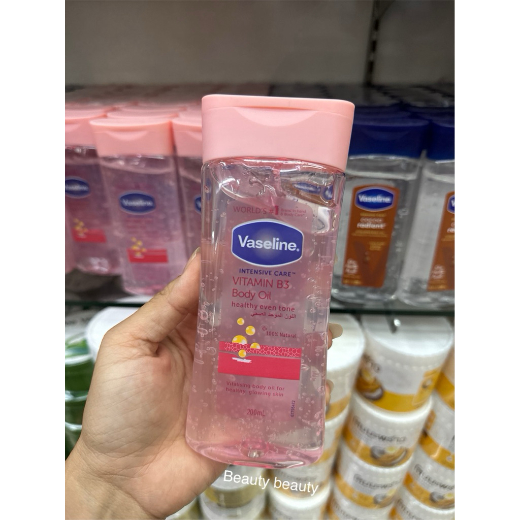 Vaseline Intensive Care Vitamin B3 Body Oil 200ml.