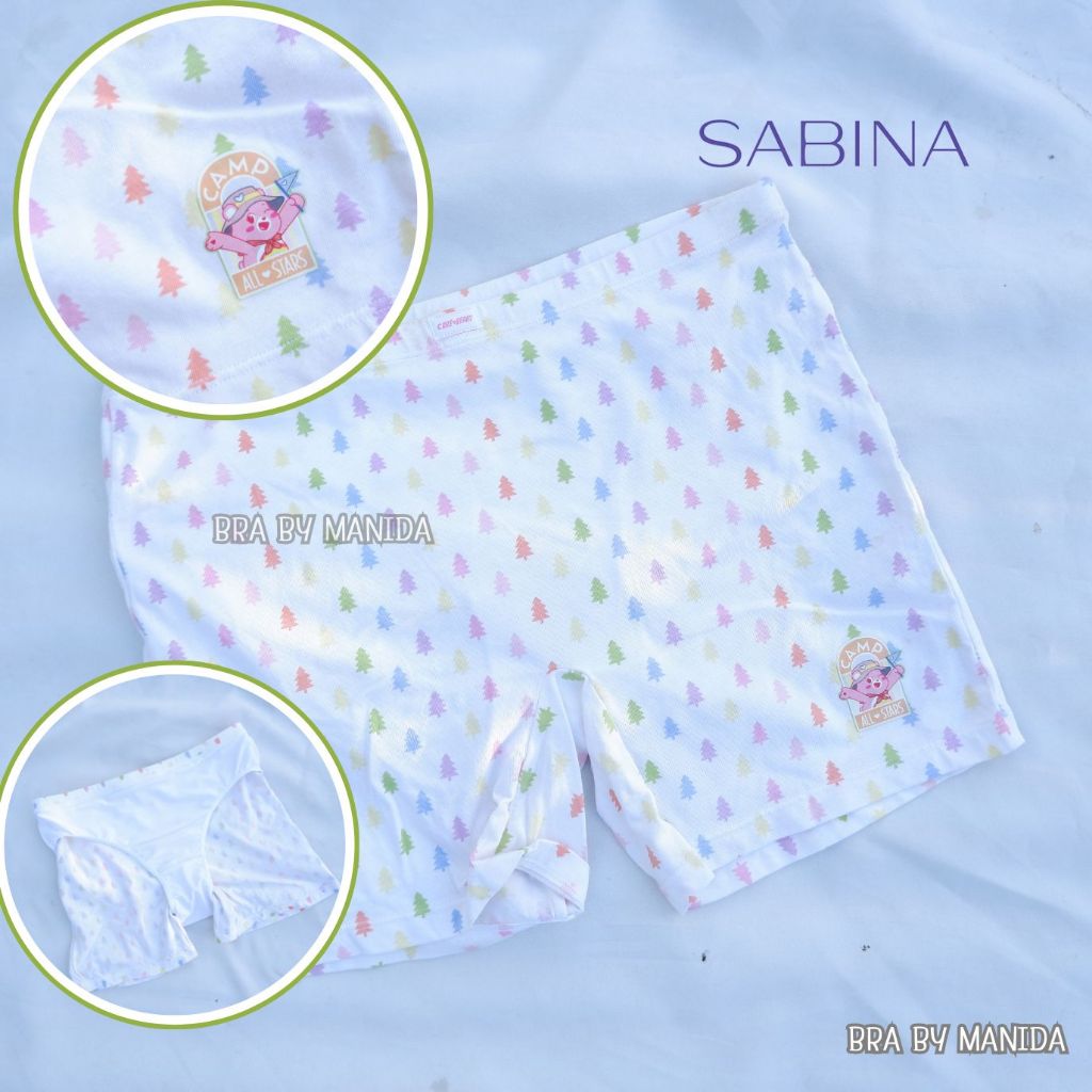 Sabina Cool Teen 🌸✨กางเกงกันโป้ สำหรับวัยรุ่น 2 in 1 (มี กกน.ในตัว) ต้ดป้ายแบรนดฺ์ออก แท้ 100 %
