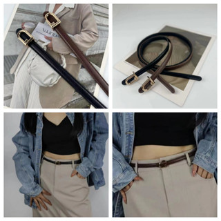 พร้อมส่ง‼️เข็มขัดสไตล์เรียบง่าย สไตล์เกาหลี แฟชั่นสำหรับผู้ห…