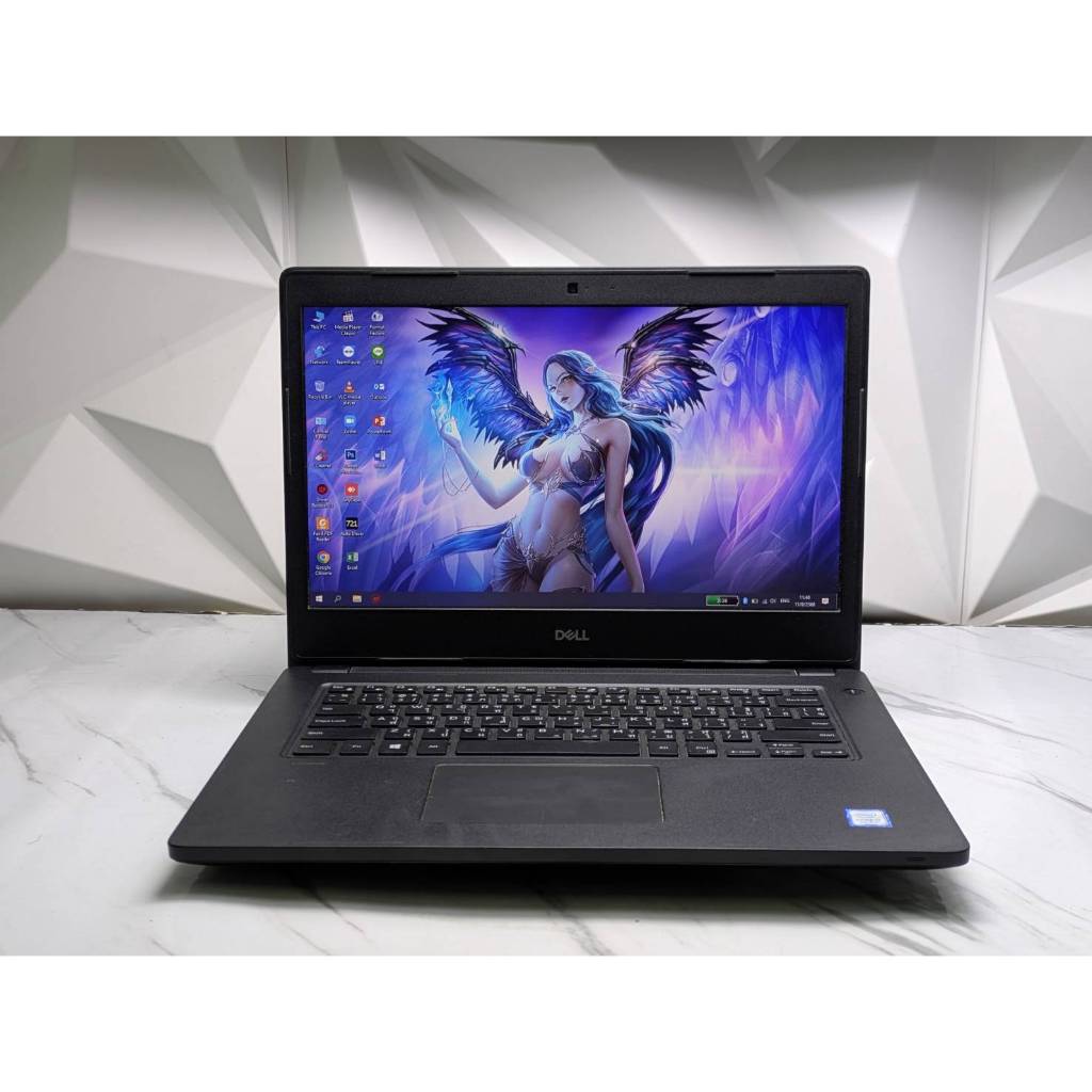 second hand notebook  Dell Latitude 3480  สเปก intel Core i7-7500U (gen7)  Ram 8 GB SSD 250 GB   GPU