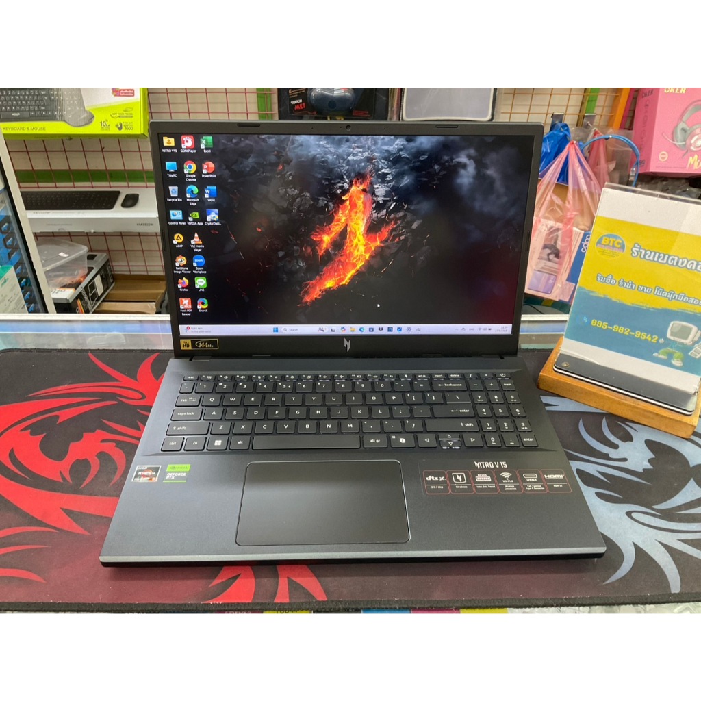 Acer Nitro V15 ANV15-41-R2Y3 มือสอง เครื่องนอก สภาพสวย