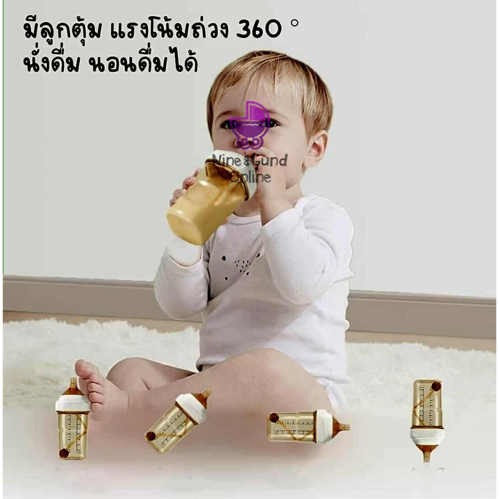 หลอดหัดดูด ทรงสี่หลี่ยม จุกนมสี่เหลี่ยม รูปที่ 7