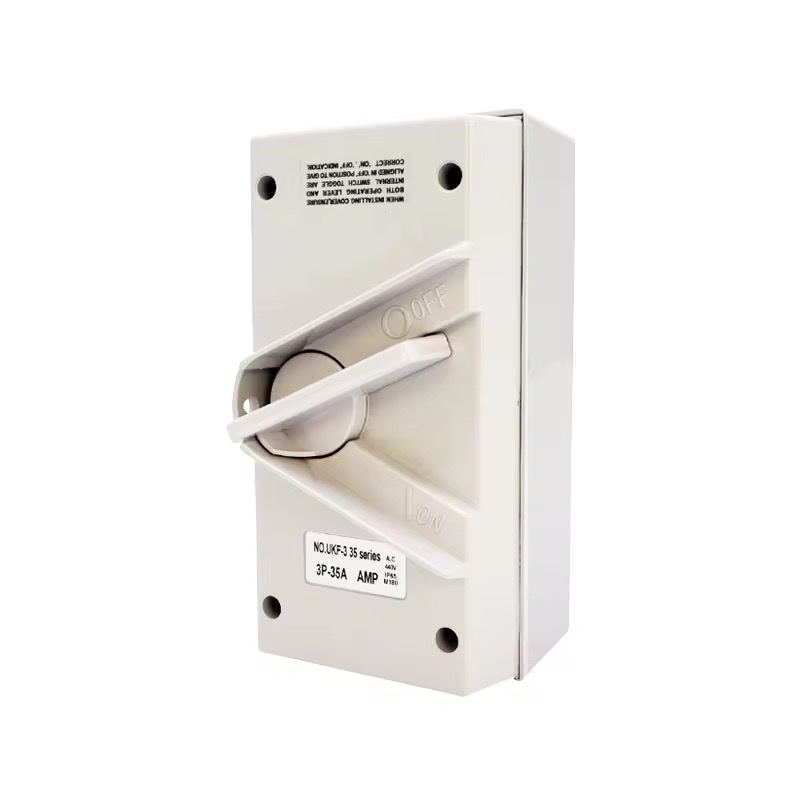 Isolator Switch สวิทซ์สลับกันน้ำ สำหรับตัดไฟ 3P มี 20A,35A,63A