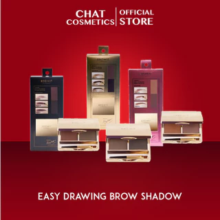 บราวอิท บาย น้องฉัตร ที่เขียนคิ้วเนื้อฝุ่น ตลับทอง Browit Easy Drawing Brow Shadow