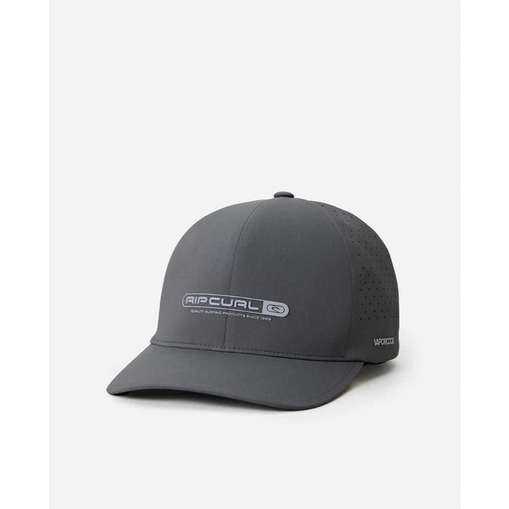 RIPCURL หมวกผู้ชายสีเทา 1I2MHE VAPORCOOL TUBE FLEXFIT SB CAP 2025-S1