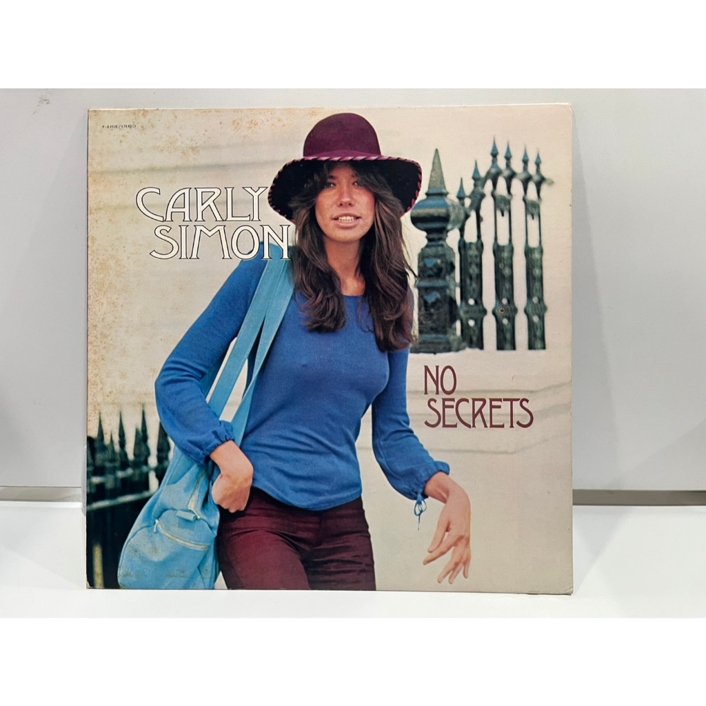 1LP Vinyl Records แผ่นเสียงไวนิล CARLY SIMON NO SECRETS P-8392E   (J7B231)