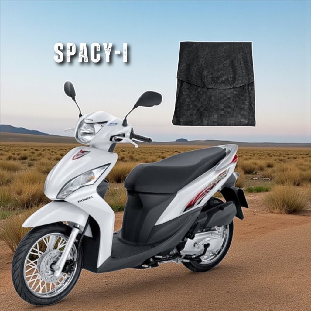 Spacy-iหนังหุ้มเบาะ sr autopart [แบบแม็กเย็บ] สำหรับผู้ที่ต้องการเปลี่ยนเบาะมอเตอร์ไซค์ให้กลับมาดูใหม่[46]