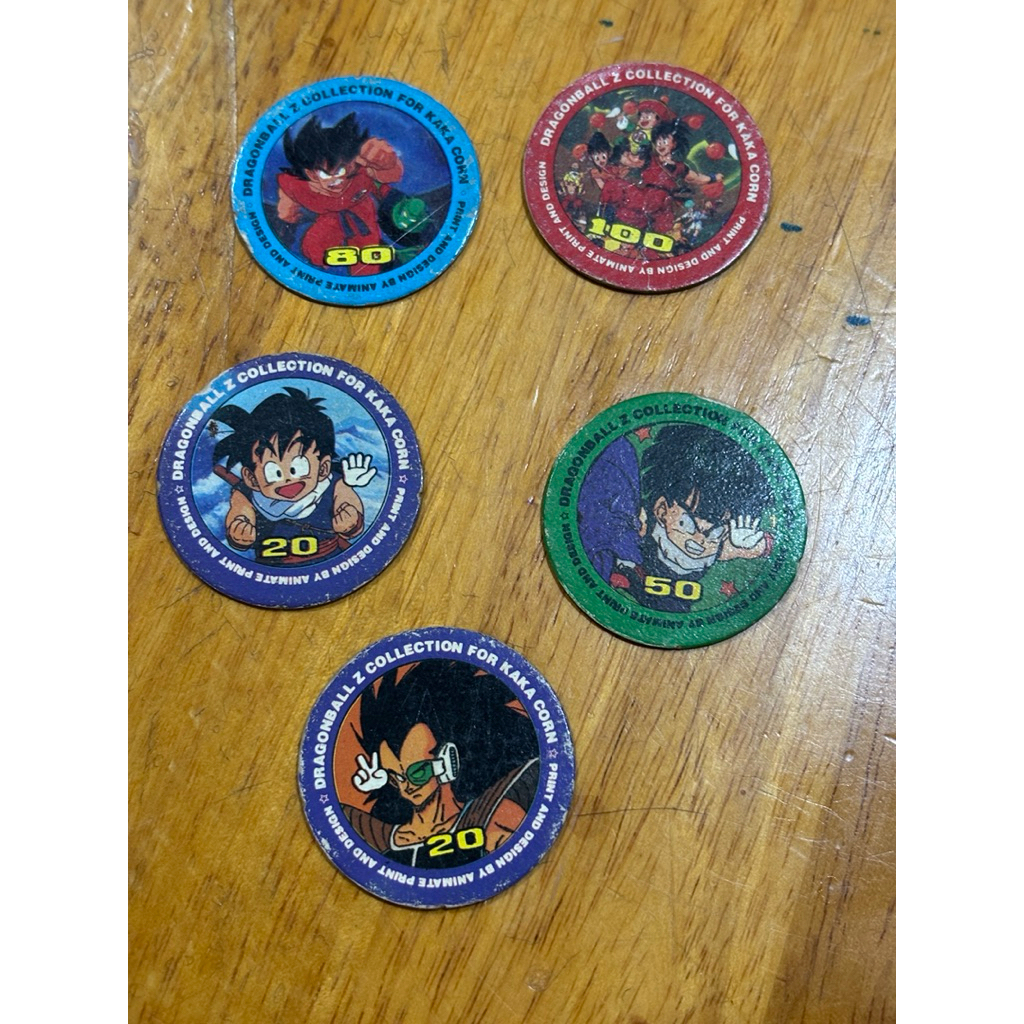 เหรียญดราก้อนบอลจากขนมกาก้า