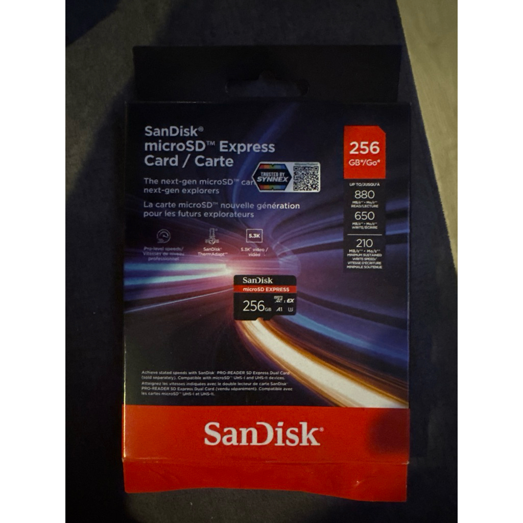 SanDisk microSd Express Card 256 GB พร้อมส่ง (มือ 2)