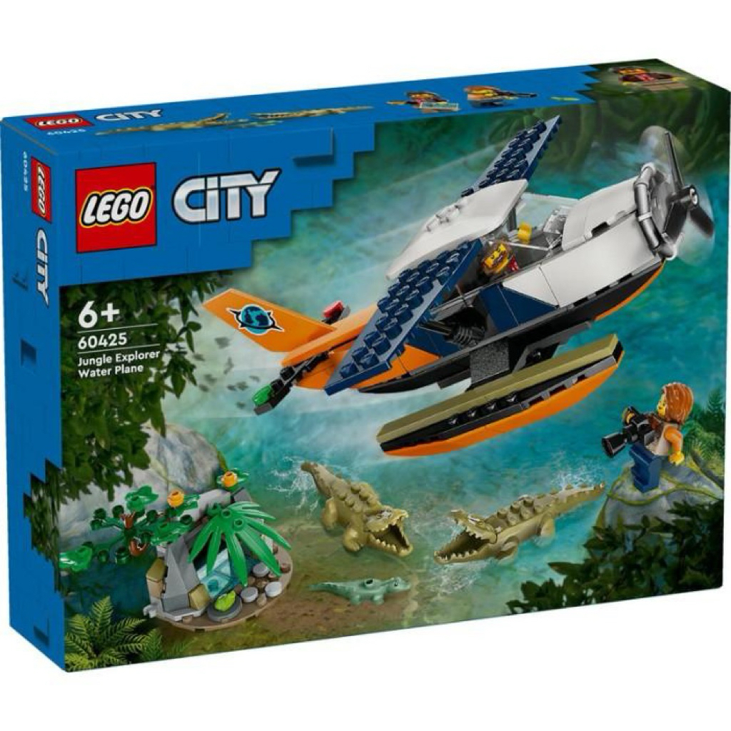 เลโก้ LEGO City 60425 Jungle Explorer Water Plane (Box Damage)
