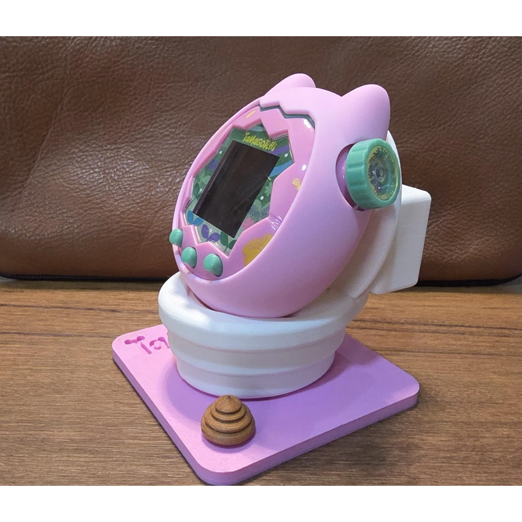Tamagotchi Stand paradise ส้วมTamagotchi พร้อมส่ง 📍ฐานวางTamagotchi💩วางได้ทุกรุ่น แท่นวางทามาก็อตจิ ส้วม