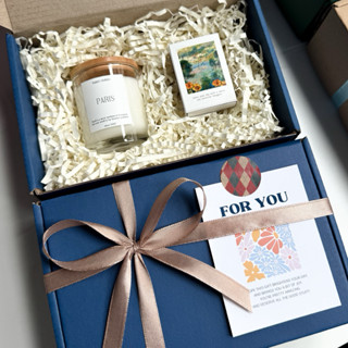 N7 (ไม่มีถุง) Gift box เทียนหอม 60 ml. ของขวัญความหมายดี เที…