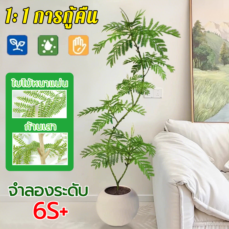 【ความจำลอง 99%】ต้นมะขามปลอม ต้นไม้ปลอม รูปทรงสมจริง ดูเป็นตามธรรมชาติ ไม่จาง 110/140/170cm