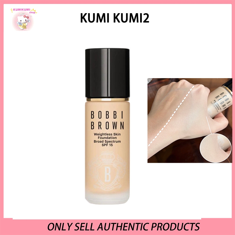 BOBBI BROWN - WGHTLSS FNDTN (30ml.) รองพื้น SPF15 PA ++