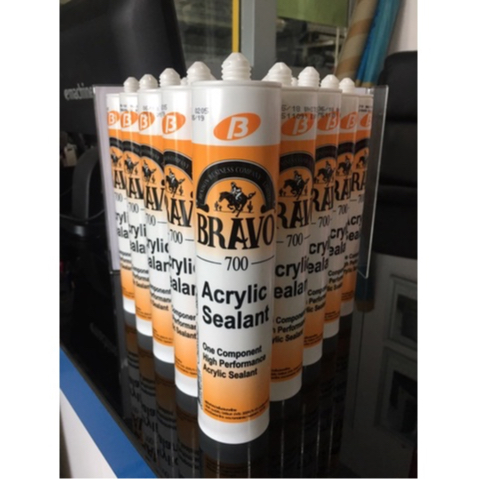 (ยกลัง25หลอด) BRAVO อะคริลิค แดปบราโว่ Acrylic Sealand Bravo-700 - รูปที่ 3