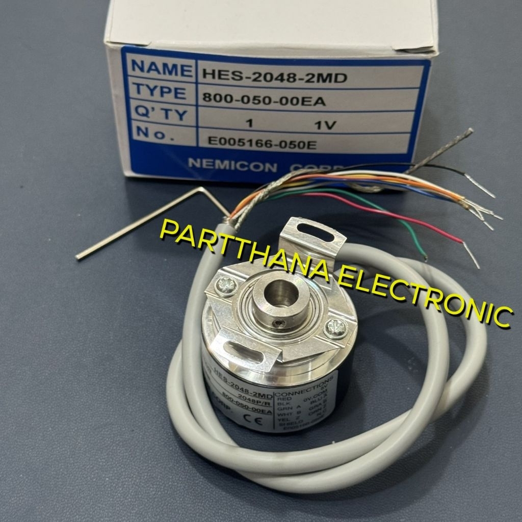 HES-2048-2MD Rotary Encoder 2048P/R รู 8 MM 5VDC พร้อมส่งในไทย🚛💨💨