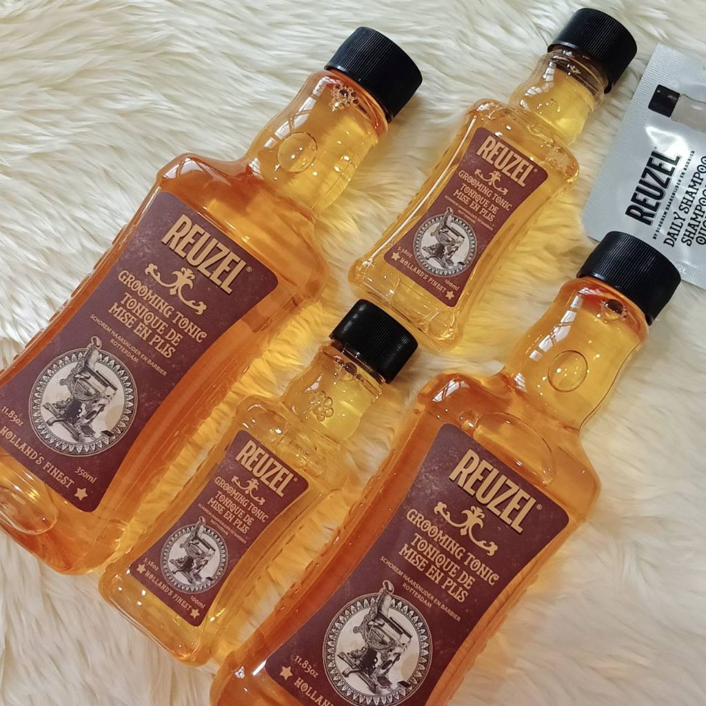 🔥ของแท้พร้อมส่ง🔥Reuzel Grooming Tonic Light hold low shine water base ผลิตภัณฑ์จัดแต่งทรงผม