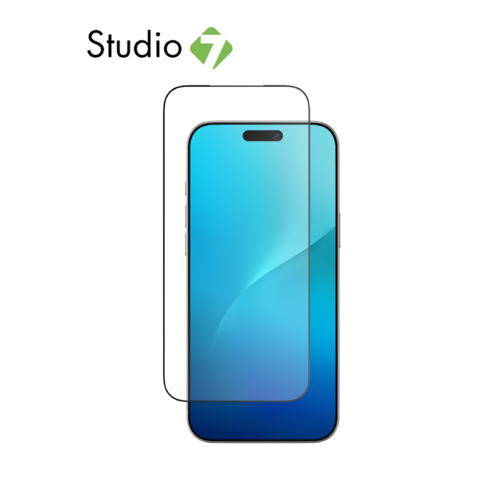 ฟิล์มกันรอย AMAZINGthing iPhone 17/Air/17 Pro/17 Pro Max 3D Titan Full Glass by Studio7