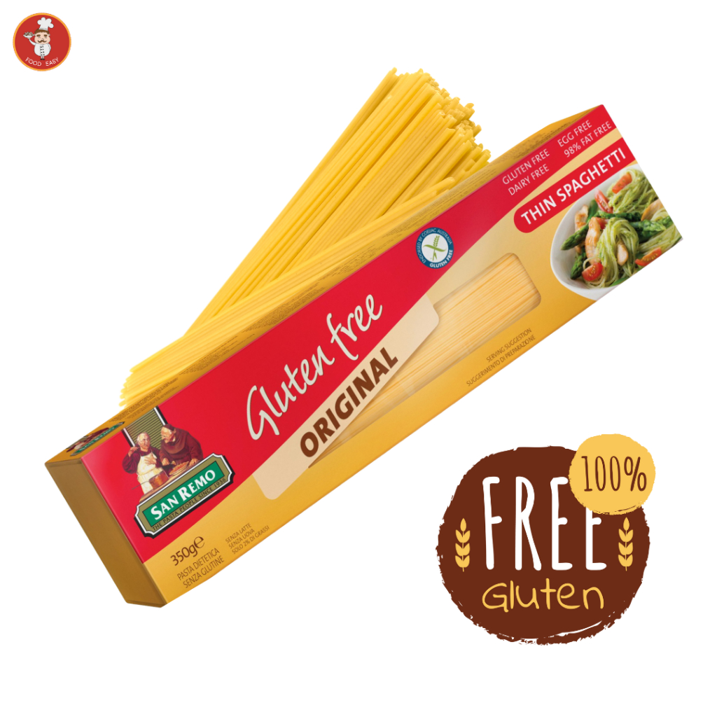 San Remo Gluten Free Spaghetti 350g สปาเก็ตตี ปราศจากกลูเตน