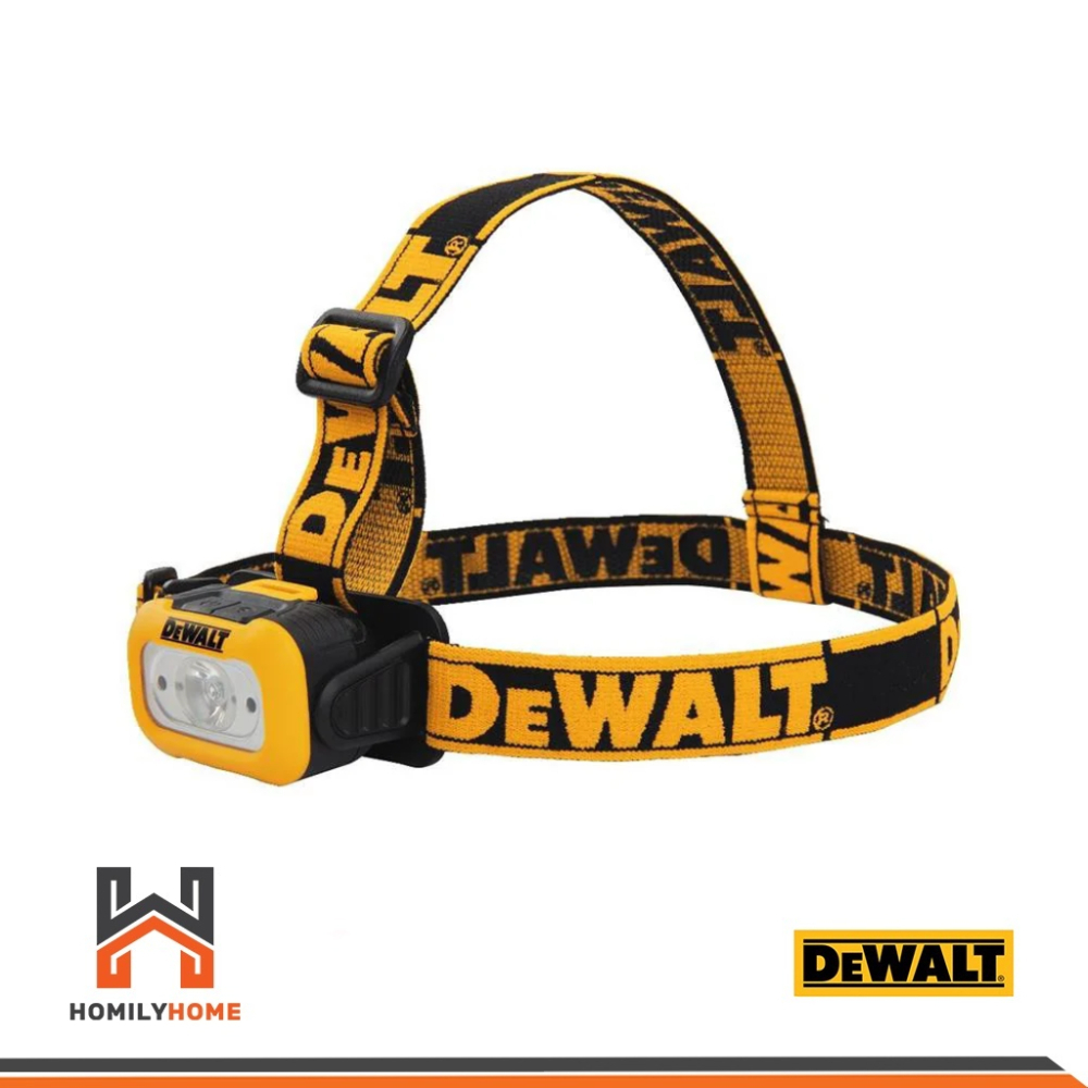 DEWALT ไฟฉายคาดหัว LED 200 Lumen (AAA) รุ่น DWHT81424 ไฟฉาย ไฟฉายไร้สาย