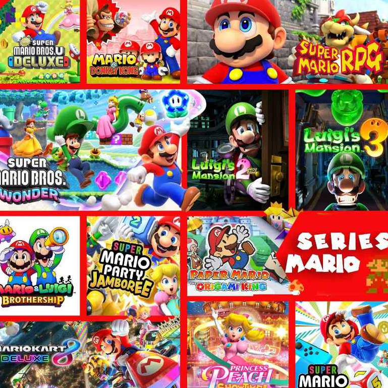 Nintendo Switch™ มัดรวมเกมต้องเล่น Vol. Mario | Nintendo Switch Game Hit ของมันต้องมี (By ClaSsIC GaME)