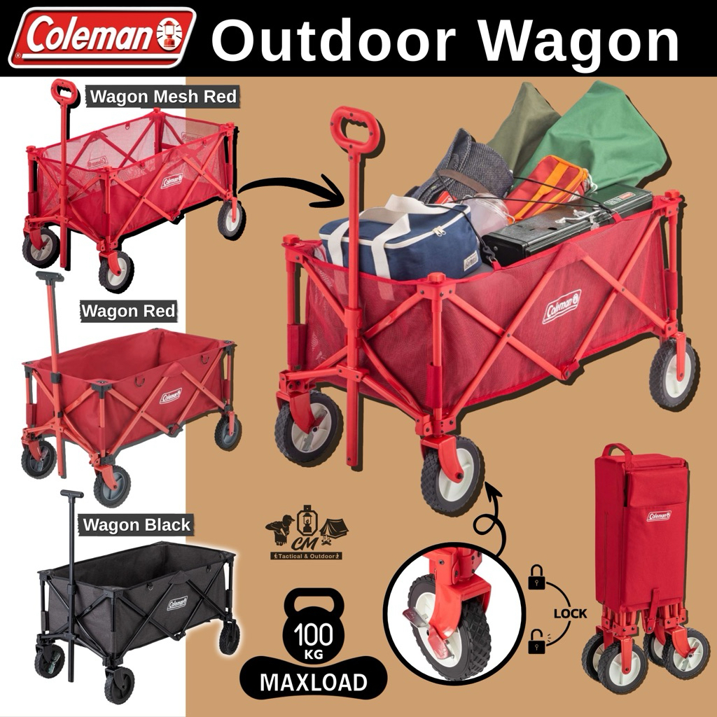 รถเข็นแคมป์ปิ้ง Coleman Wagon