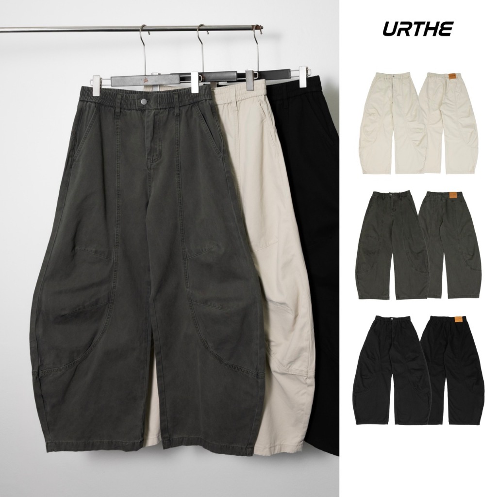 URTHE - กางเกง ขายาว เอวยางยืด  รุ่น ELEMENT TROUSERS