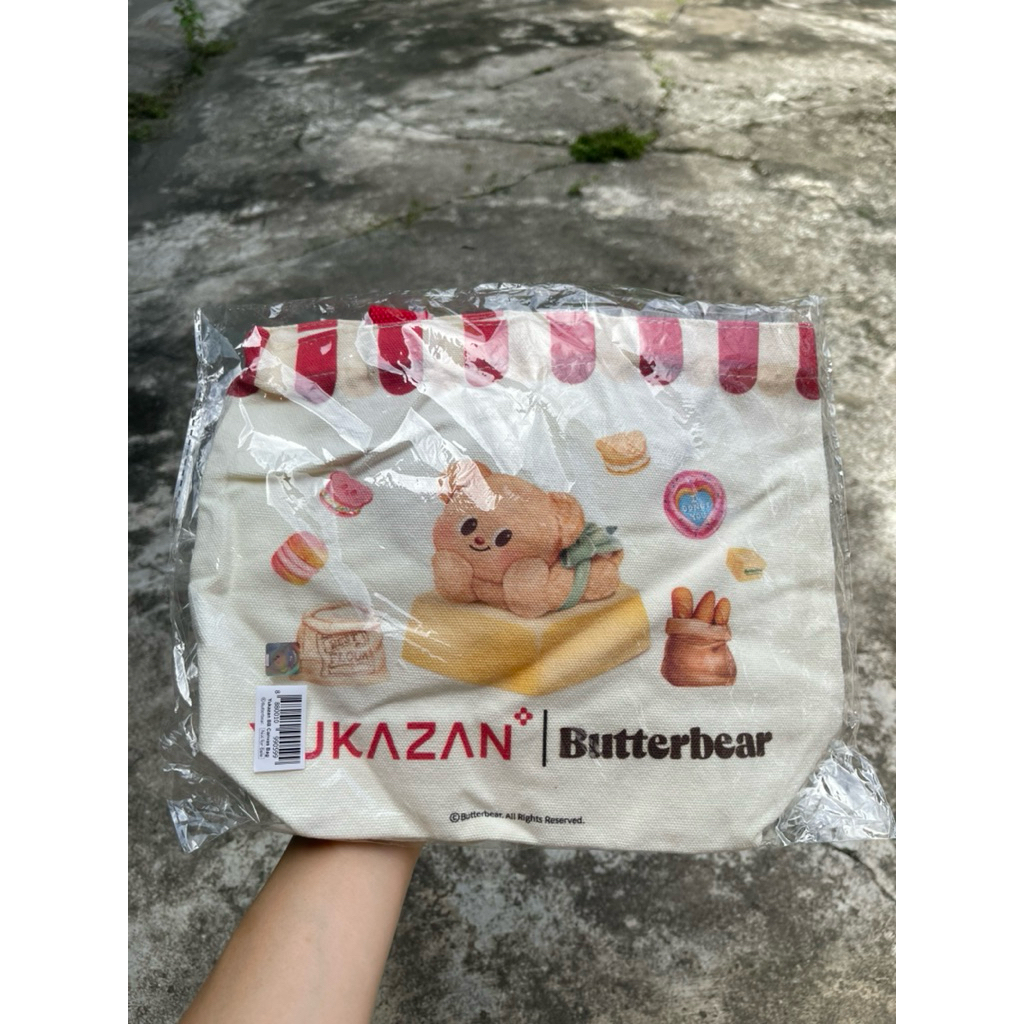 ถุงผ้าจากแบรนด์ YUKAZAN x Butterbear