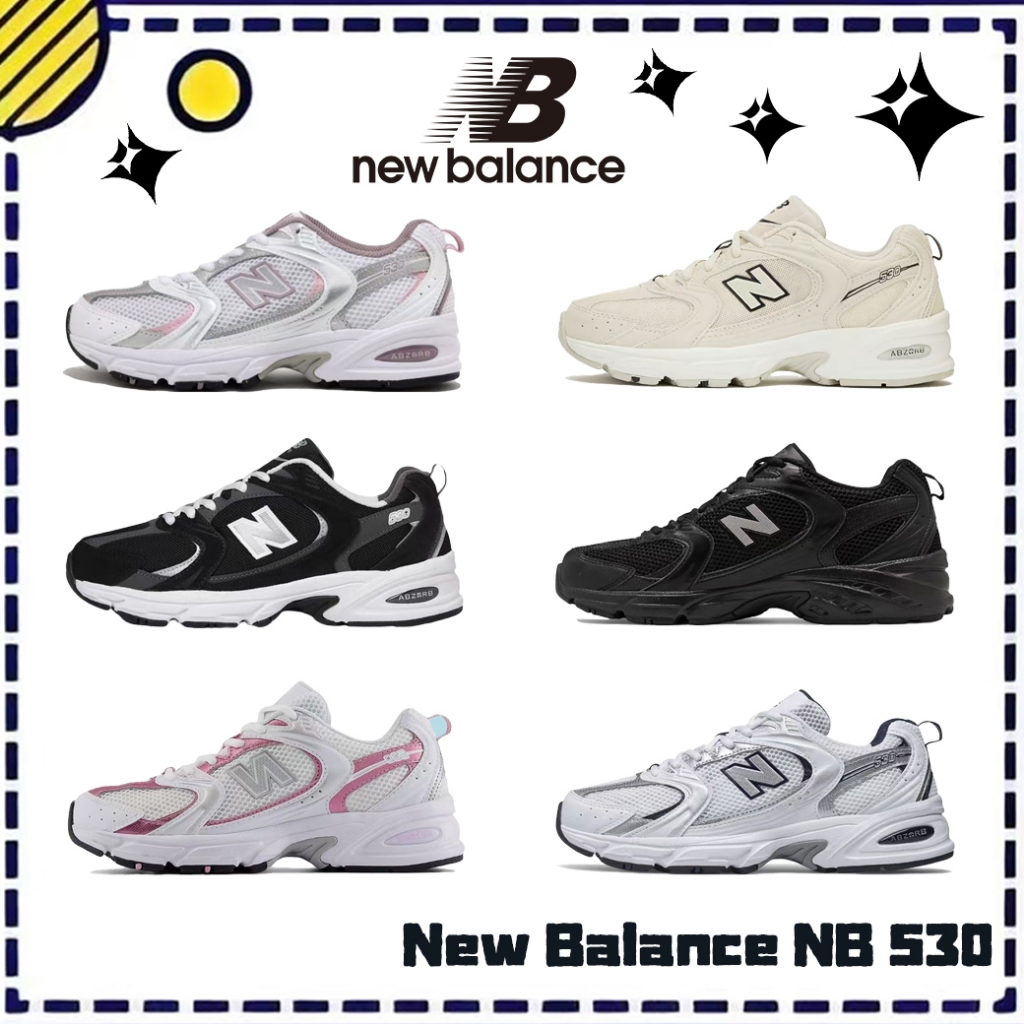 🔥 ของแท้100% 💥 New Balance 530 รุ่น MR530SG/FB1/SH/PK/CC/SGC รองเท้ากีฬ unisex