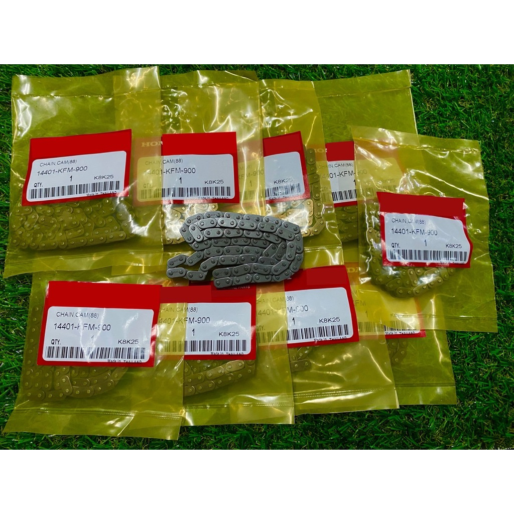 โซ่าราวลิ้นแต่ง88L ราคา 10เส้น เวฟม125i ปลาวาฬ / MSX-125 / เวฟ100S เกรดAAA