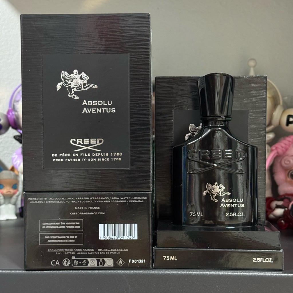 ‼️Creed Aventus Absolu EDP 75ml. ปี24 กล่องไม่ซีล🧸💯💯แท้ล้าน%💯💯
