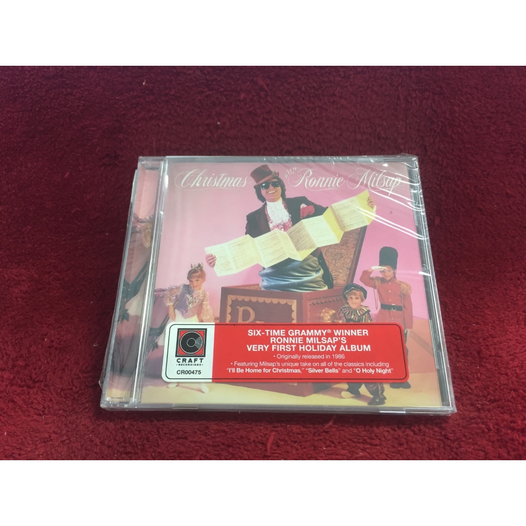CD Ronnie Milsap Christmas With Ronnie Milsap สภาพตามปก C2-8