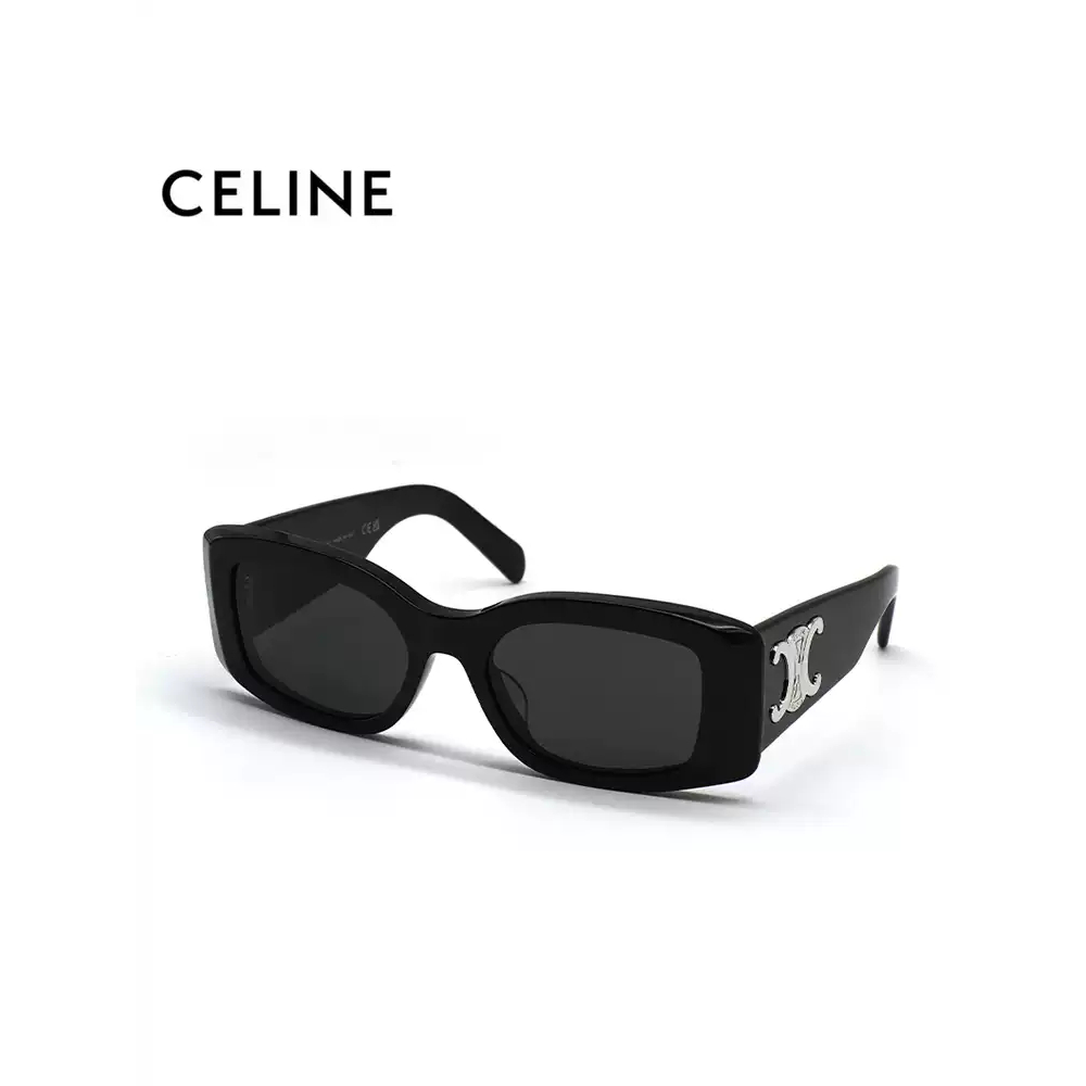 แว่นกันแดด CELINE แว่นกันแดดแฟชั่นสุภาพสตรีกรอบแว่นกันแดด CL40282U