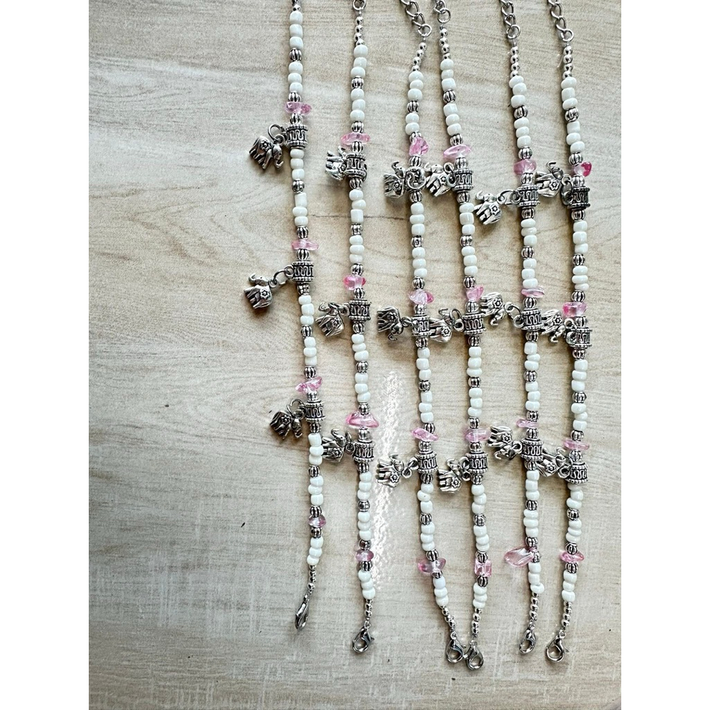 ข้อมือข้อเท้าจี้ช้างสวยๆ