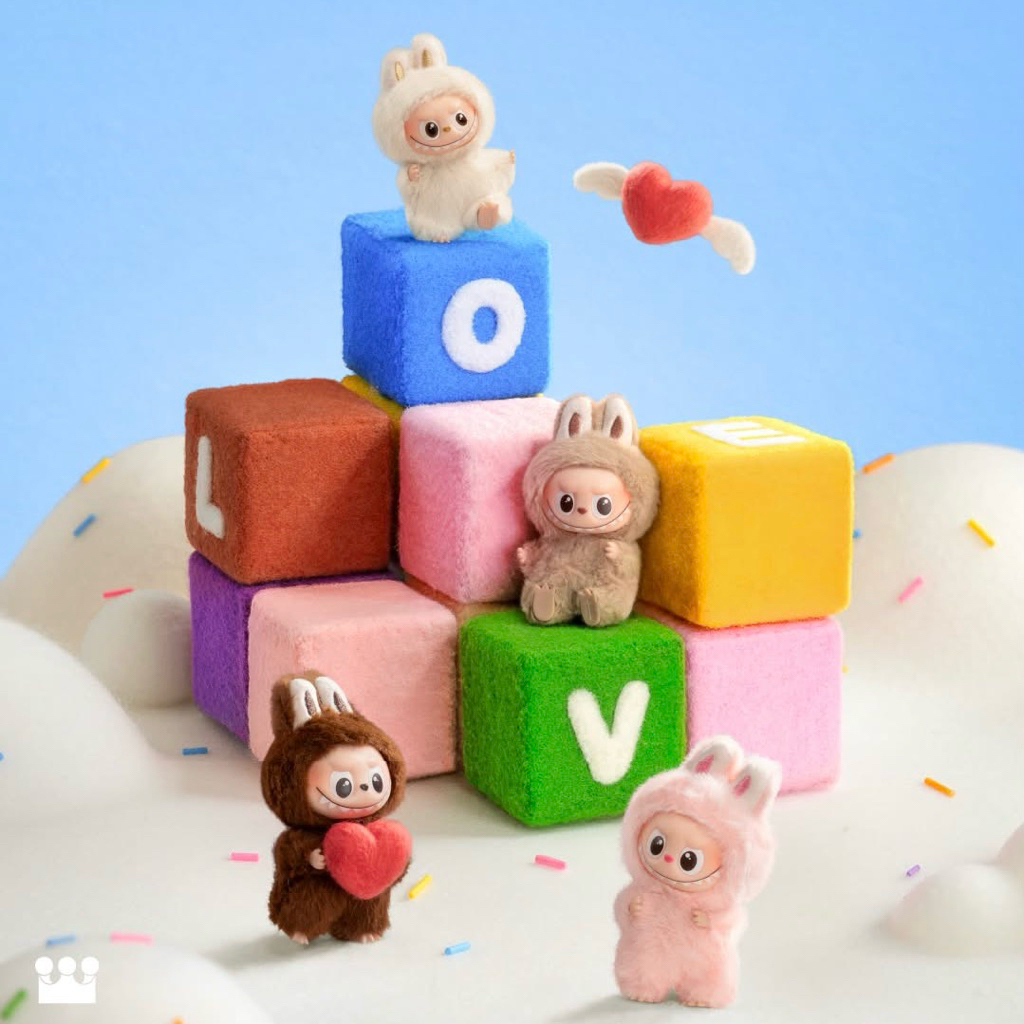 🇹🇭[ของแท้ 100% พร้อมส่ง] THE MONSTERS Pin for Love Series-Vinyl Plush Pendant Blind Box บู้จิ๋ว