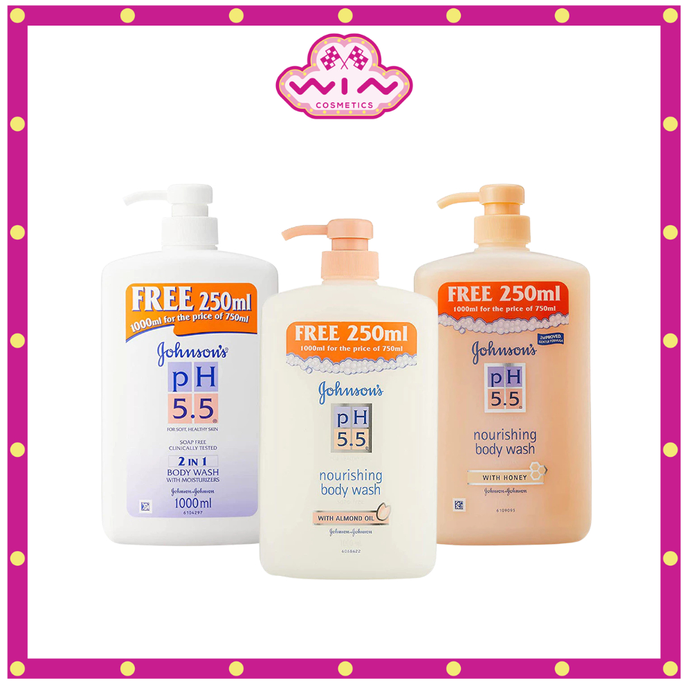 Johnson’s Body Care pH 5.5 Body Wash 750ml. ครีมอาบน้ำ จอห์นสัน บอดี้แคร์ พีเอช 