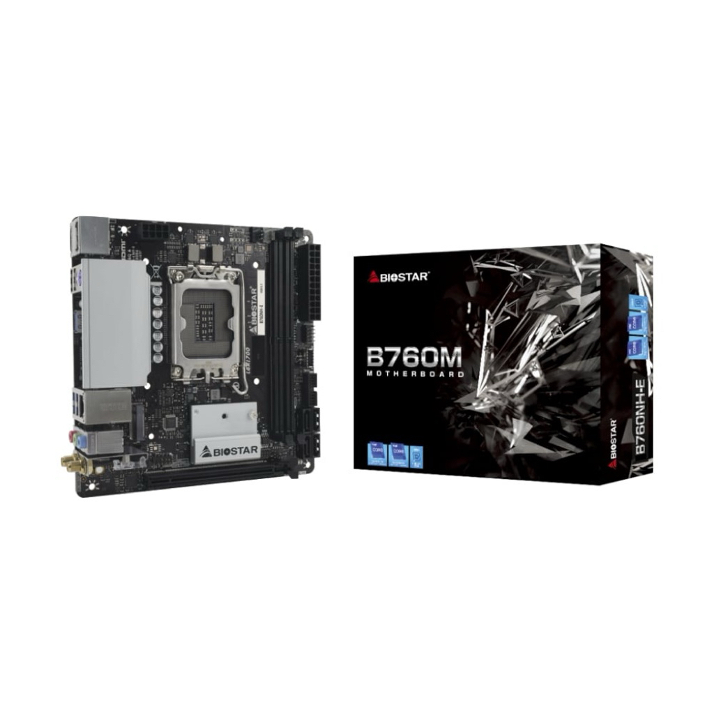 MAINBOARD (1700) BIOSTAR B760NH-E DDR5 ITX
