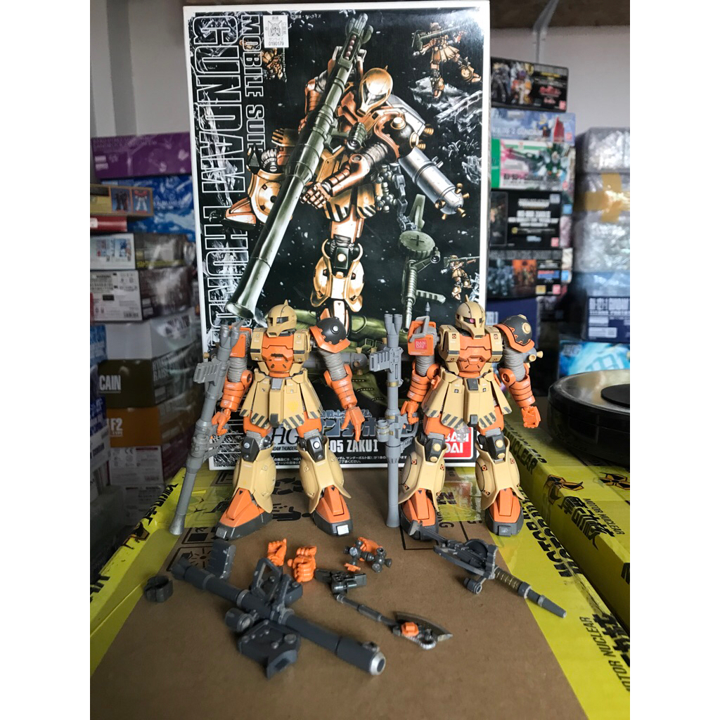 Hg 1/144 MS-05 Zaku I Thunderbolt Ver (มือ 2 จัดส่งฟรี)