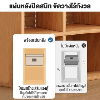 SUN 120/90/60cm ชั้นวางของ ชั้นวางหนังสือ IKEAสไตล์เดียวกันตู้ 8/6/4ขัดแตะ ชั้นวางของเล่น เปิดชั้นวางจอแสดงผล