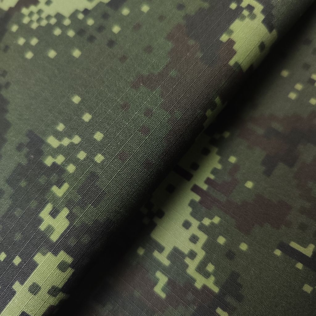 ผ้าพิมพ์ลายทหาร ลายดิจิตอล เนื้อกันลม (Ripstop) หน้ากว้าง 58 นิ้ว | ผ้าหลา ผ้าเมตร