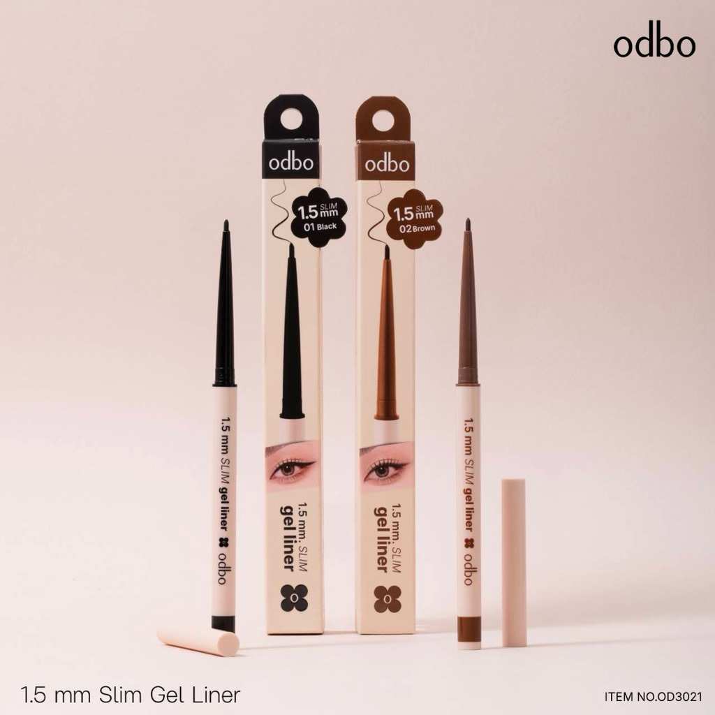OD3021 1.5mm. Slim gel liner มือใหม่ติด Glam