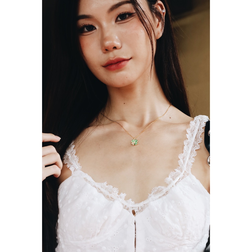 สร้อยคอโคลเวอร์เขียว Limited Collection's 